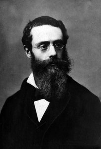Francis Tattegrain, fotografiert von Pierre Petit zwischen 1880 und 1890, aus der Sammlung Felix Potin, 500 zeitgenössische Berühmtheiten