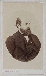 Porträt von Henri Murger von Pierre Petit
