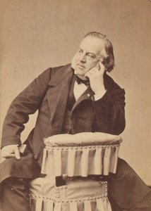 Porträt des Komponisten Louis Clapisson (1808-1866), von Pierre Lanith Petit von Pierre Petit