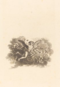 Fleuron für die Titelseiten von Pierre Philippe Choffard