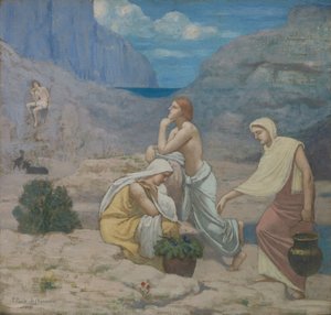 Das Lied der Hirten, 1891 von Pierre Puvis de Chavannes
