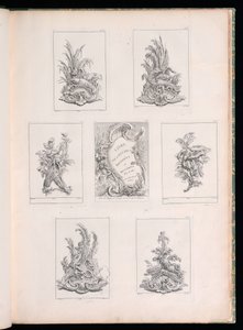 Seite für Livre de Legumes von Pierre Quentin Chedel