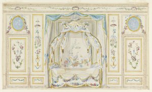 Wanderhebung der Schlafzimmernische von Pierre Ranson