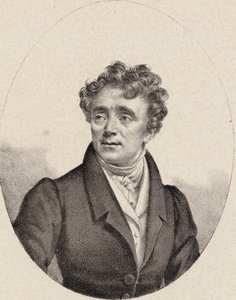 Porträt des Opernsängers Louis Antoine Eléonore Ponchard 1787-1866, ca. 1835 von Pierre Roch Vigneron