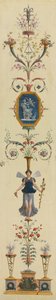 Dekoratives Panel, 1790er Jahre von Pierre Rousseau