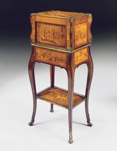 Louis XV Sekretär Serre-Bijoux von Pierre Roussel