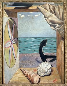 Stillleben mit Muscheln, ca. 1930 von Pierre Roy