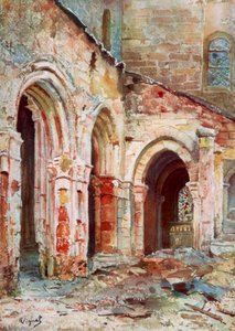 Die Kirche von Sermaize, 1914, 1926
