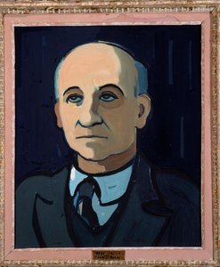 Porträt des französischen Dichters Max Jacob von Pierre de Belay