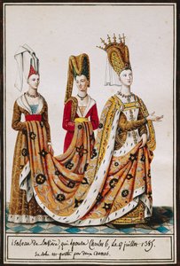 Isabeau von Bayern heiratet Karl VI., König von Frankreich, 17. Juli