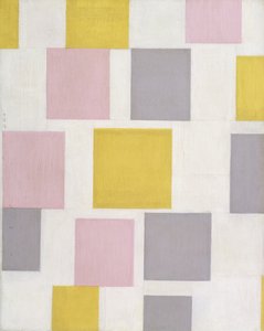 Komposition mit Farbflächen 5 von Piet Mondrian