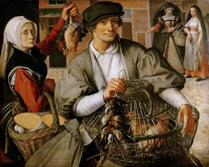 Marktszene von Pieter Aertsen