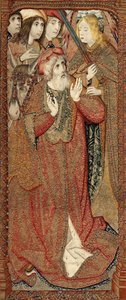 Triumphe der Mutter Gottes oder Panos de Oro, ca. 1500-02 (Wandteppich) von Pieter (attr. to) Coecke van Aelst