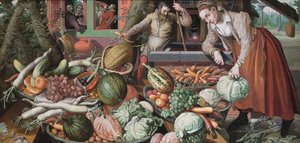 Marktszene von Pieter Aertsen