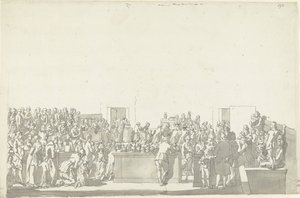 Katholische Kommunion von Pieter Bartholomeusz. Barbiers