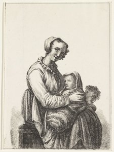 Mutter mit Baby und Kleinkind