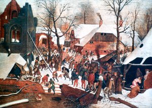 Die Anbetung der Könige von Pieter Bruegel the Elder