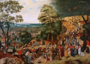 Christus trägt das Kreuz