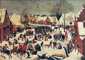 Das Massaker der Unschuldigen, 1593 von Pieter Brueghel the Younger