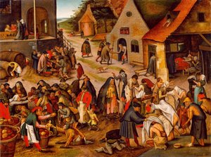 Die sieben Werke der Barmherzigkeit, zwischen 1616 und 1638