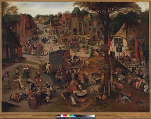 Dorffest zu Ehren von St. Hubert und St. Antonius, 1632