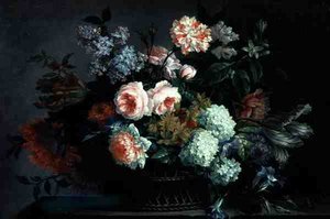 Stillleben mit Blumen von Pieter Casteels