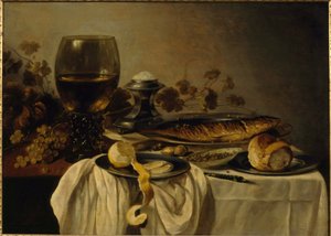 Frühstück von Pieter Claesz