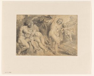Ixion wird von Zeus und Hera getäuscht von Pieter Claesz. Soutman (rejected attribution)