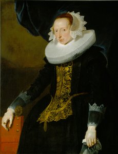 Porträt einer Frau von Pieter Claesz Soutman
