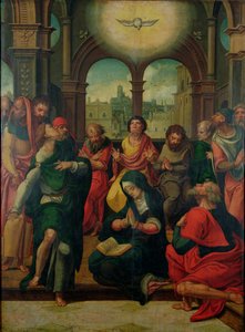 Herabkunft des Heiligen Geistes von Pieter Coecke van Aelst