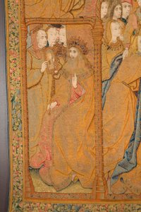 Verkündigung. (Detail) Ca. 1502-04. von Pieter Coecke van Aelst