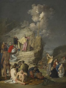 Moses und die eherne Schlange, ca. 1625-46 von Pieter Fransz de Grebber