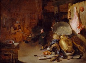 Innenraum mit Figuren, 1643 von Pieter Jacobsz Duyfhuysen