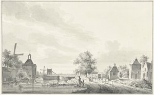 Das Benskoper Tor in IJsselstein von Pieter Jan van Liender