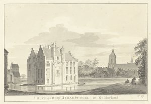 Das Haus und Dorf Scherpenzeel von Pieter Jan van Liender