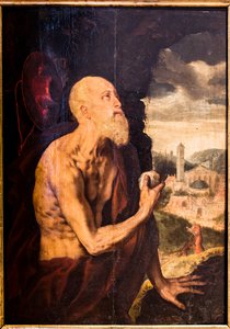 Der reuige Heilige Hieronymus von Pieter Jansz. Pourbus