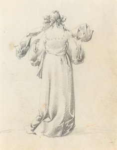 Dame von hinten gesehen