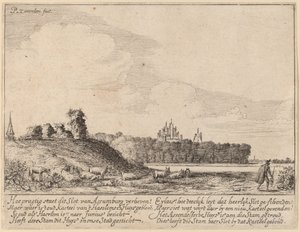 Ruinen der Burg Assemburg von Pieter Jansz Saenredam