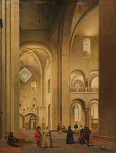 Das Querschiff der Mariakerk in Utrecht, vom Nordosten gesehen von Pieter Jansz Saenredam