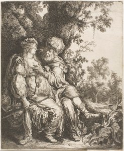 Juda und Thamar von Pieter Lastman