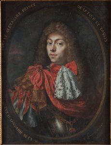 Prinz Eugen Alexander von Thurn und Taxis 1652-1714, 1682 von Pieter Leermans