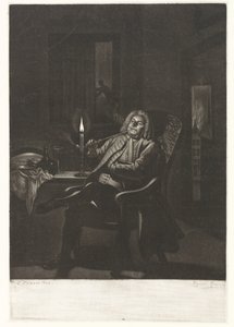 Pfeiferauchender Mann von Pieter Louw