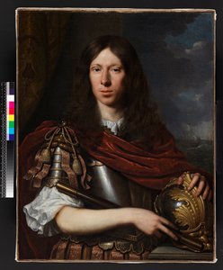 Herr mit Helm, vor 1690