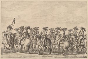 Einzug von Marie de Medici in Amsterdam [Tafel 6 von 6] von Pieter Nolpe