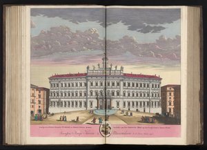 Palazzo di Montecitorio in Rom von Pieter Schenk (I)