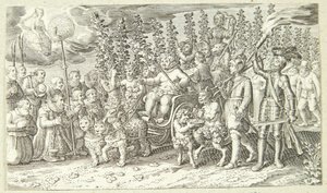 Triumphzug des Bacchus nach Theben
