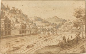 Flussansicht von Pieter Stevens