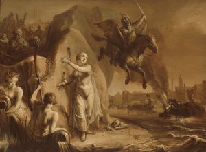 Perseus und Andromeda. Allegorie der Befreiung der Niederlande durch Prinz Frederik Hendrik