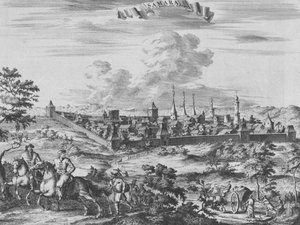 Ansicht von Samara, 1710