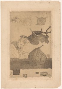 Erste Radierproben von Pieter Willem van Baarsel (signed by artist)